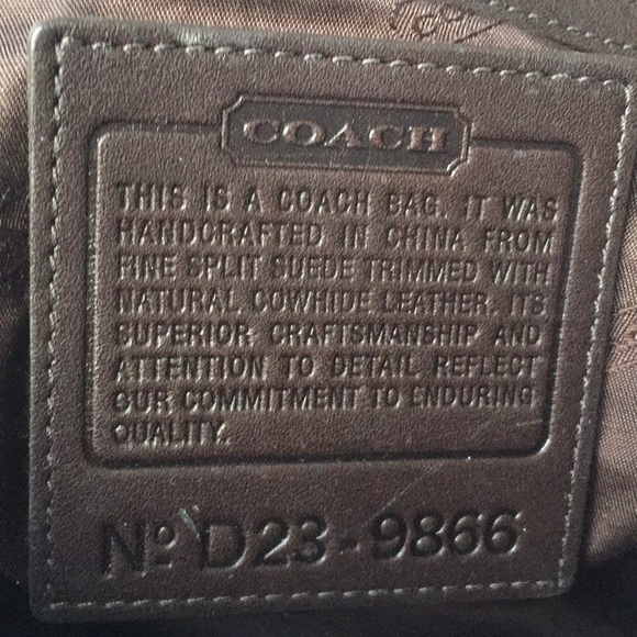 Coach🌹 purse bag satchel Legacy West bucket hobo - Picture 8 of 16